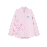 Vocaloid Hatsune Miku Moeyu Miku Merch Ice Candy Pink Long Sleeve Blouse